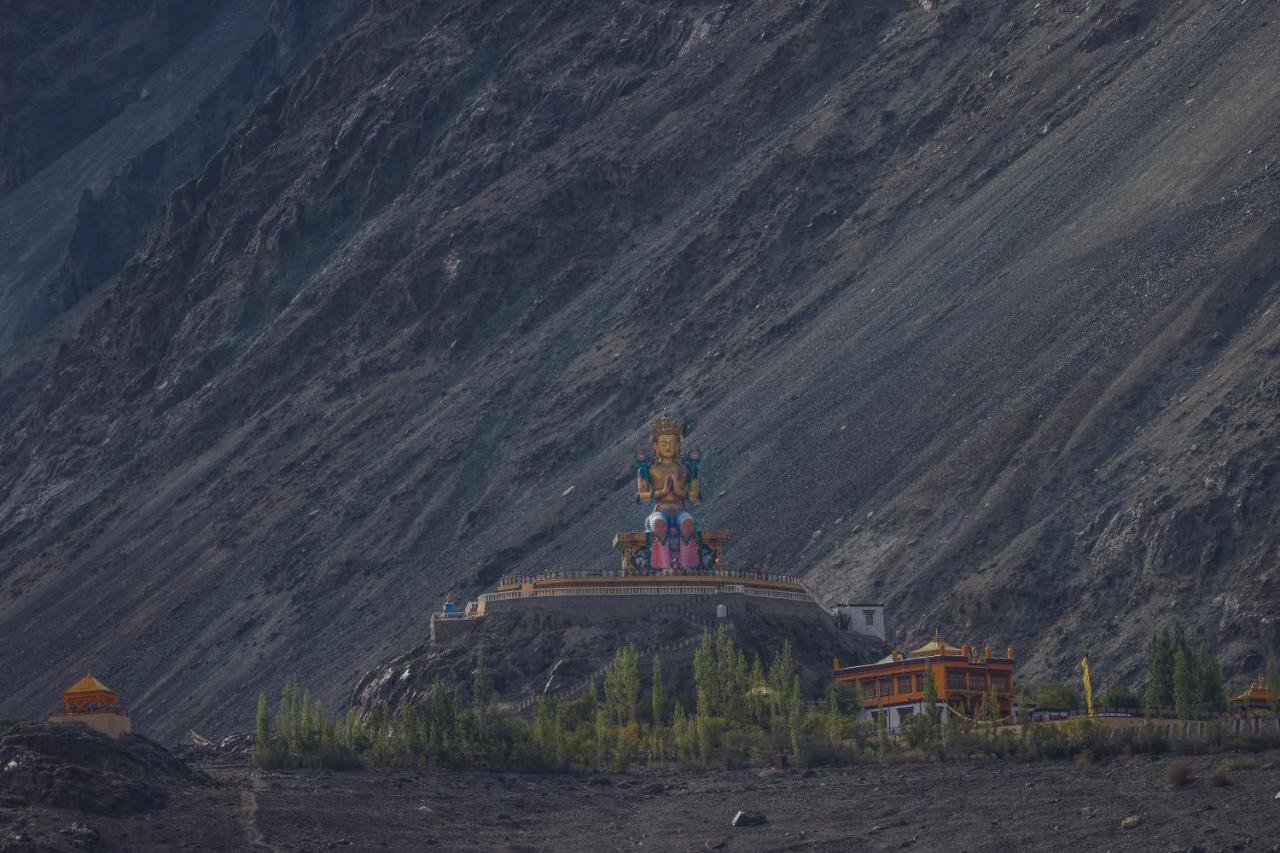 Chamba Camp Diskit Нубра Экстерьер фото